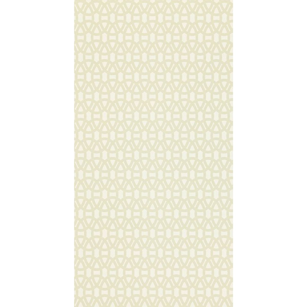 Lace Wallpaper 110224 by Scion in Chalk Hessian